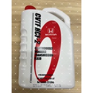 ORIGINAL HONDA CVT FLUID-2 HCF-2 GEAR OIL NET CONTENT 3.5 LITER  FOR HONDA CITY GM6, JAZZ GK, HR-V