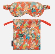 The Dragon Silk Sleep Eye Mask - Red