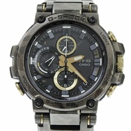 卡西歐 G-Shock MTG B1000 DCM 1AJF 黑色錶盤手錶金屬 SS 電波太陽能 48 毫米男式