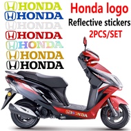 Honda Motorcycle Refit Sticker Personalized Motorcycle Honda Logo Decorative Reflective Decals