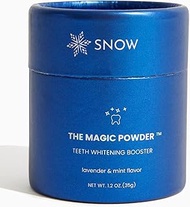 Snow Magic Toothpaste Whitening Booster Powder - Teeth Whitening & Brightening Powder - Oral Care wi
