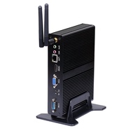 HUNSN Fanless Mini PC, Desktop Computer, HTPC, Nano Kodi Box, J1900 N3510 N3520, Windows 11 or Linux