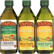 Dầu ô liu Olive Oil Pompeian Smooth Extra Virgin Olive Oil Light Taste Olive Oil Mild Taste Olive 47