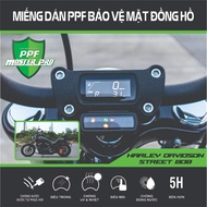 PPF Sticker to Protect Harley-Davidson Street Bob Dashboard | PPF Film Material...