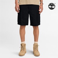 Timberland - 男款寬版帆布工裝短褲