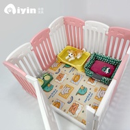 Dog Fence Dog Fence Cage Free Assembly Indoor Pet Fence Dog Fence Kennel Small Medium-Sized Dog Dog 