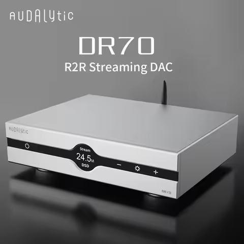 Gustard/Audalytic DR70 R2R Streaming DAC DSD512 PCM768 Bluetooth 5.0 Decoder
