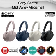 [FREE Denim Bag & Case] Sony WH-1000XM5 / 1000XM5 Wireless Noise-Canceling Over-Ear Headphones Hi-Re