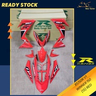 [READY STOCK] COVERSET/BODYSET HONDA RS150/RS150R V1 WINNER 150 (13) RED (STICKER TANAM)
