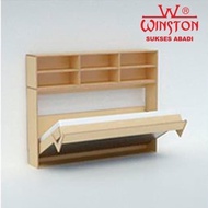 Dijualll!!! Engsel Ranjang Lipat Tanpa Dipan WINSTON WALL Murphy Bed Fitting Horizontal Mekanisme Ti