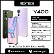 Vivo Y400 Ram [8GB + 128GB/256GB] AMOLED 120Hz, IP68/69, 50MP Sony, 6000mAh - Bisa Cicilan Tanpa Kar