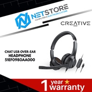 CREATIVE Chat USB Over-ear Headphones - 51EF0980AA000
