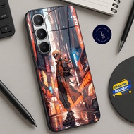 HP Trinnity_shop - Glass Phone Case For INFINIX HOT 60 ALL SERIES [T129]