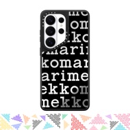 CASETiFY Mobile Phone Case | Marimekko Logo Pattern (Black) [Marimekko] For iPhone Samsung Genuine S