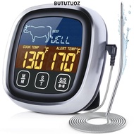 BUTUTUOZ Digital Meat Thermometer, Waterproof LCD Display Kitchen Thermometer, Durable Touch Screen 