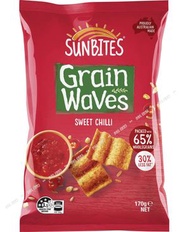 澳洲 Grain Waves甜椒味穀物脆片 170g **此日期前最佳: 2026年6月7日**