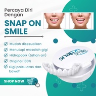Snap On Smile 100% ORI Authentic Perawatan Kesehatan Gigi Palsu 1 Set
