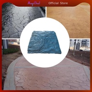 MagiDeal Concrete Stamping Tool DIY Form Concrete Texture Mat for Courtyard Yard Path