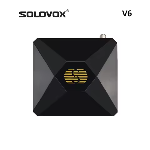 SOLOVOX V6 Mini HD DVB S2 Satellite TV Receiver Support CCCAMD CAJACAM IKS Xtream Decoder USB WiFi 3