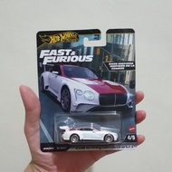 Hotwheels 2018 Bentley Continental GT3