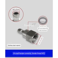 1/ 4" quick connect swivel for gun jetcleaner inner thread M22
