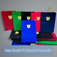 Garuda Pancasila Embroidered Folder F4 Premium Size