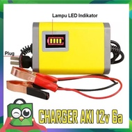 6A 12V Car Battery Charger 12V 6A Motorcycle Battery Charger/ 28Ah-80Ah
