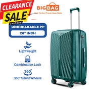 BIG BAG Elite 28" (PP) Polypropylene Luggage 28 Inch Unbreakable Luggage Bag Travel 28 Inch Suitcase