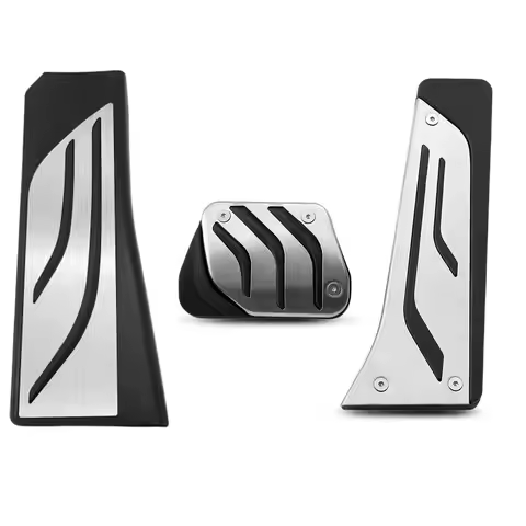 Gas Brake Clutch Foot Rest Pedal Pad Replace For BMW M 5-Series E65 E67 E68 F01 F02 F10 F11 F07 F12 