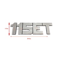 Car Logo Emblem with 115 ET Writing