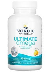 美國 Nordic Naturals 高單位魚油 Ultimate Omega (檸檬味) 120 顆