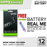 Baterai Hippo Realme 5 / Realme 5S / Realme 5i Battery BLP-729