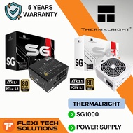 Flexi Tech THERMALRIGHT 1000W 80+ GOLD MODULAR PSU ATX3.1 SG1000 black & white