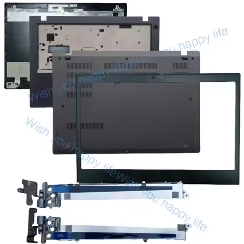 L... For Lenovo Thinkpad L14 Gen1 L14 Gen2 Lcd Back Cover Palmrest Bottom Case Bezel