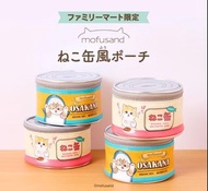 日本Mofusand 特別版 貓罐罐造型 化妝包 收納包