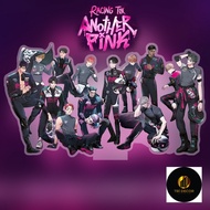 Bomtoon 2024 Season's Greetings Racing to Another Pink Standee Model Study Desk Decoration