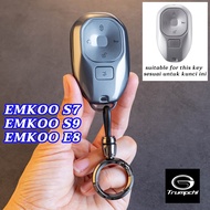 Trumpchi EMKOO transparent car key case EMKOO S7 EMKOO S9 EMKOO E8 car keychain key cover