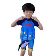 SG Hot  Children's Buoyancy Swimsuit Boys and Girls Swimwear Sun Protection One-piece Swimming Pool 