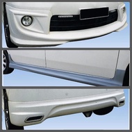 Perodua Alza 1st Generation Exclusive Skirting Body Kit PU Ready Stock