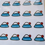 富士山 Thank you 貼紙 共60枚