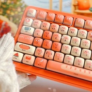 Ajazz Ak820 Max Plus Custom with Fresh Bread Eweadn Keycaps