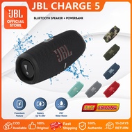 JBL CHARGE 5 Portable Wireless Bluetooth Speaker with Powerbank Charge 5 Deep Bass Water Repellent Outdoor Speakers Splash Proof Speaker and USB Charge out with Stereo Pairing