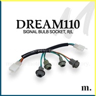HONDA DREAM110 SIGNAL BULB SOCKET (R/L) EX5DREAM110 EX5 DREAM 110