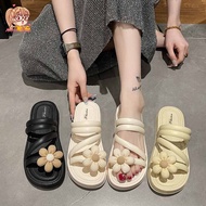 annacny Minimalist Shoes Flower Decoration Strap Fashion Cafe Line Super Cool Work Wear It And Look 