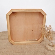 [40x40 CM] OKTAGONAL Dowry Frame OKTAGONAL Wedding Dowry Frame 40x40 cm