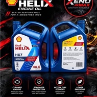 Shell Helix HX7 10W40 Semi Synthetic Engine Oil 4L - 10W-40, Semi-Synthetic