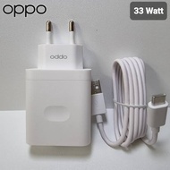 travel charger Oppo 33 watt super vooc