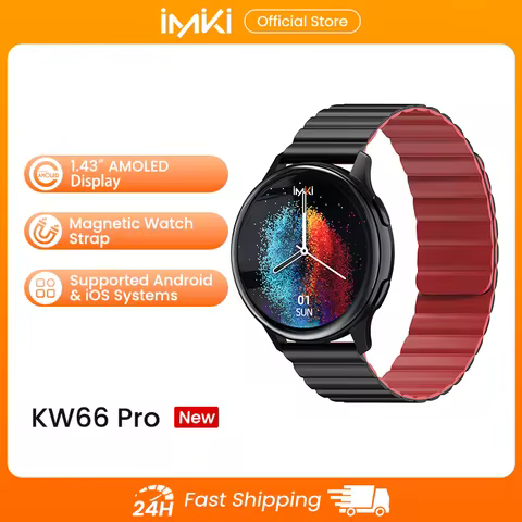IMIKI Smart Watch 1.43" AMOLED HD Display 270mAh Waterproof Sports smart Watchs Heart Rate Bluetooth