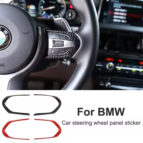 For BMW X1 X2 X3 X4 X5 X6 X7 E30 E38 E39 E46 E60 E90 E70 E83 F30 F32 Car Steering Wheel Cover Sticke
