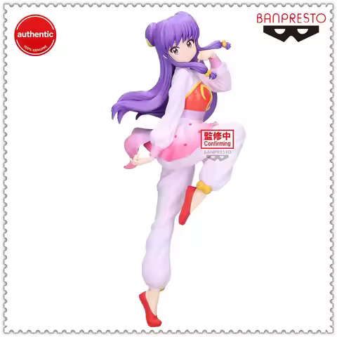 In Stock Bandai Banpresto Model Toys GLITTER＆GLAMOURS Ranma ½ Shampoo Model decoration Boys' toys